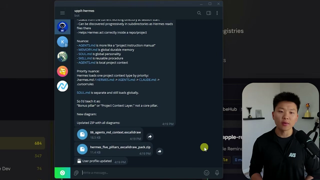 Use case: monitor and answer YouTube comments with context frame